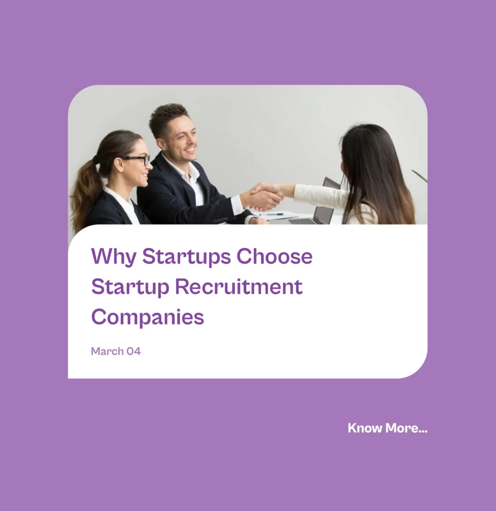 Startup Recruitment Companies - The Right Hiring
