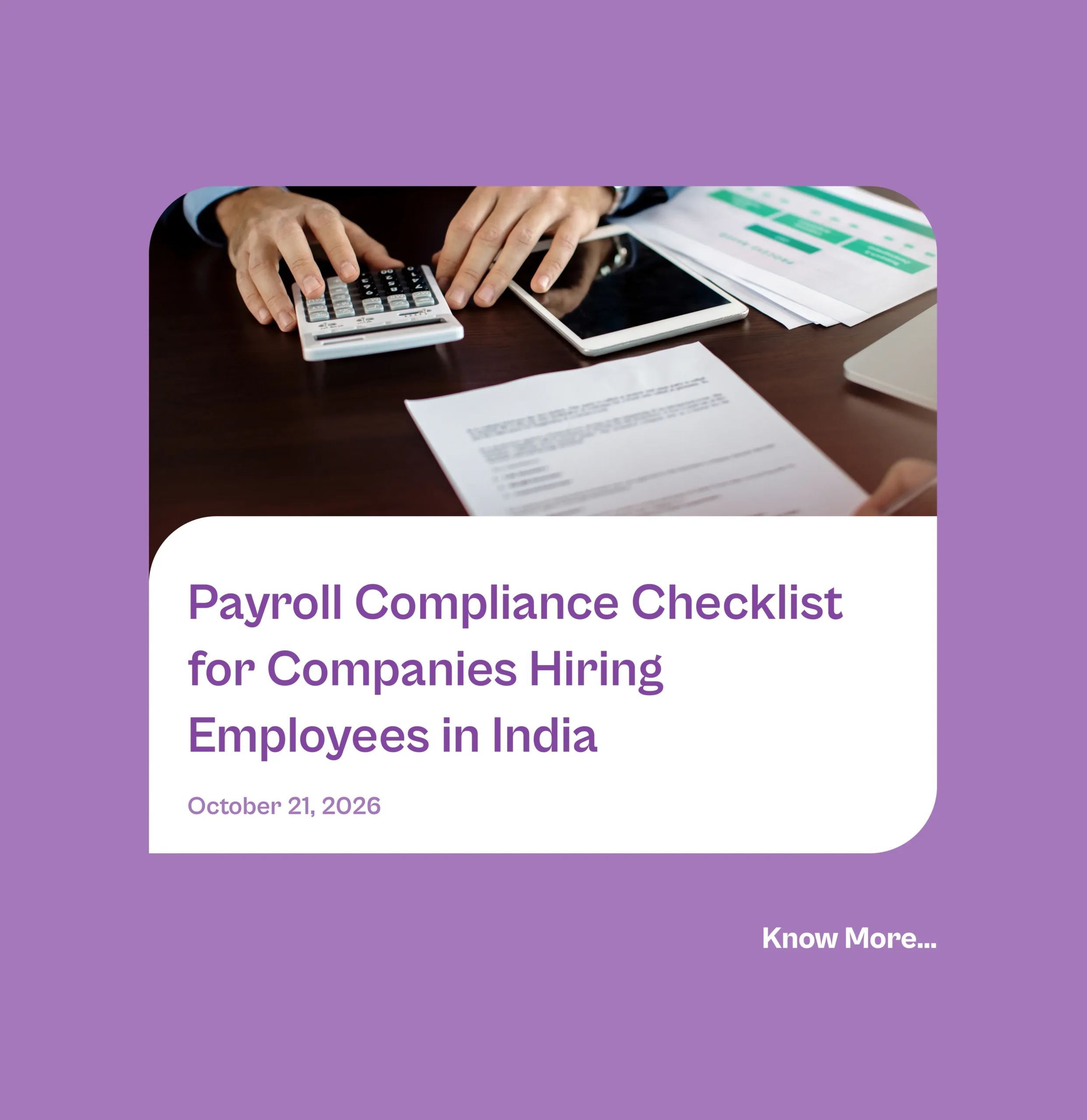 Payroll Compliance Checklist - The Right Hiring